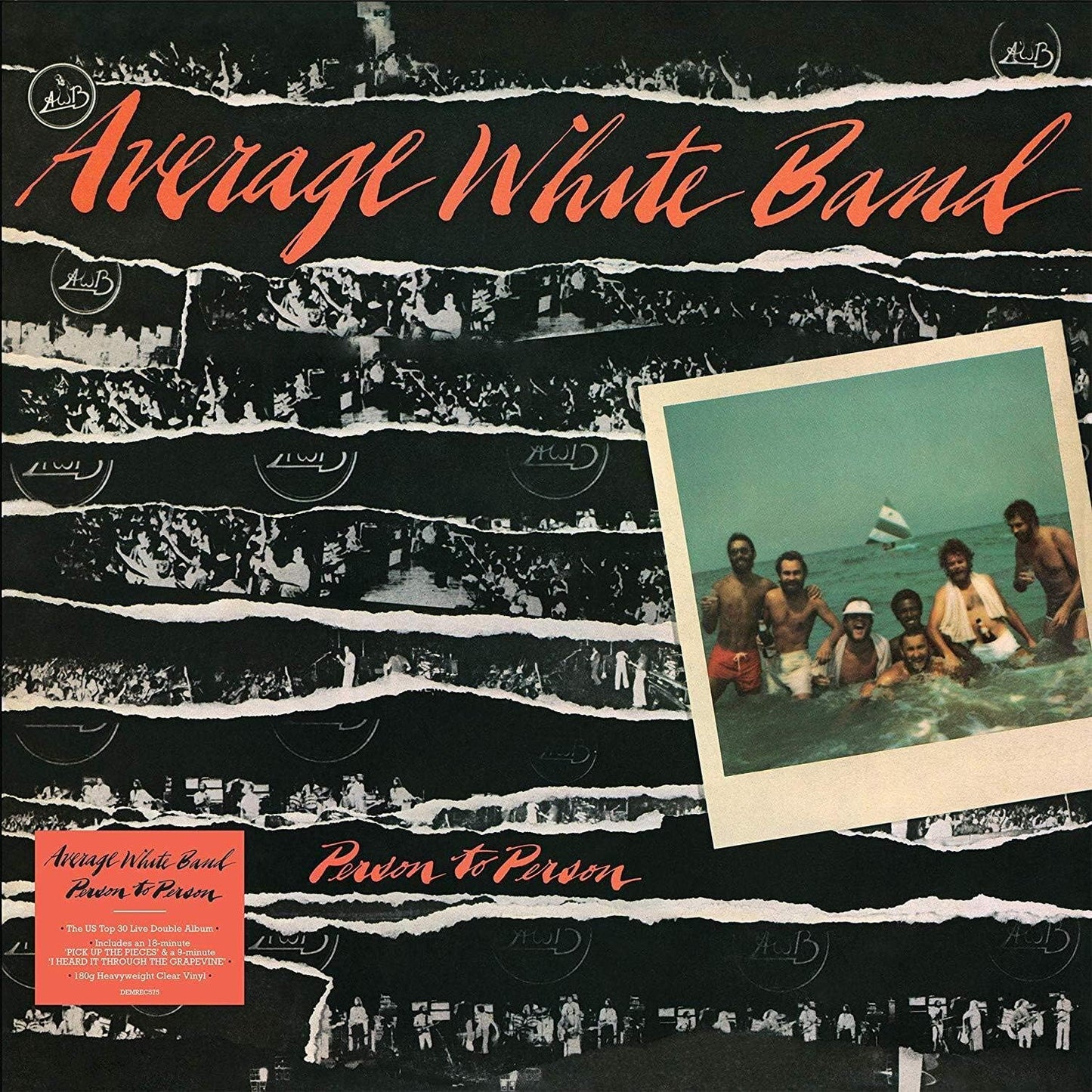 Average White Band - Person To Person - 2LP 180g Clear Vinyl