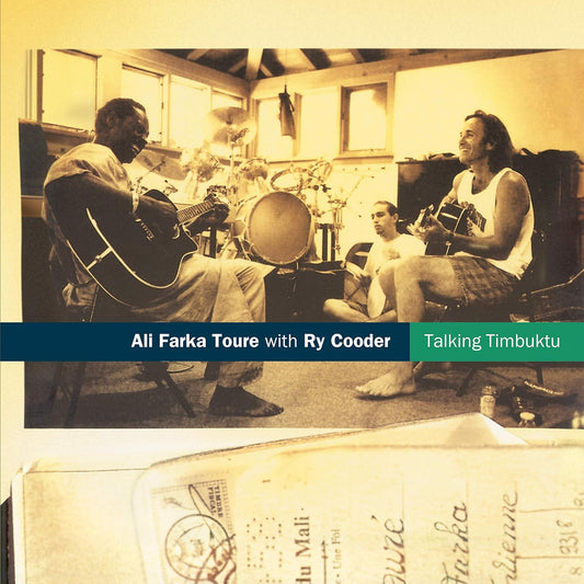 Ali Farka Toure with Ry Cooder - Talking Timbuktu - 2LP 180g Vinyl