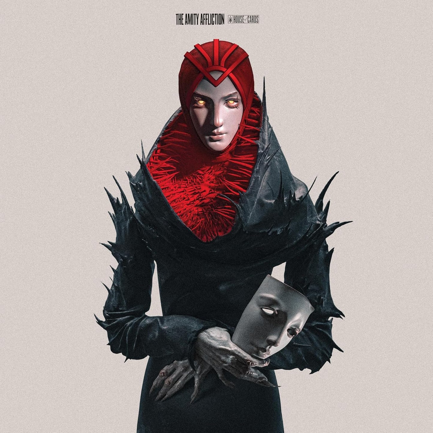 The Amity Affliction - House Of Cards - Cloudy Blood Red Vinyl