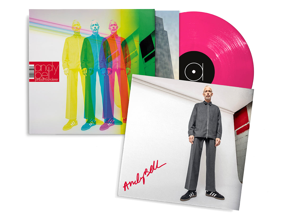 Andy Bell - Pinball Wanderer - Indies Only Magenta Vinyl w/Signed Print