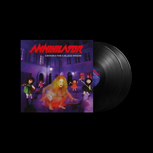 Annihilator – Criteria For A Black Widow - 2LP Black Vinyl