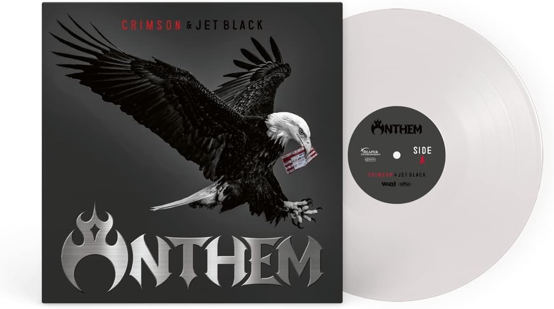 Anthem - Crimson & Jet Black - Limited Reaper Edition, White Vinyl