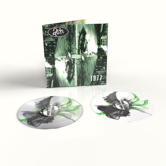 Ash - 1977 (30th Anniversary Edition) - 2LP Green & Black Inkplosion Vinyl