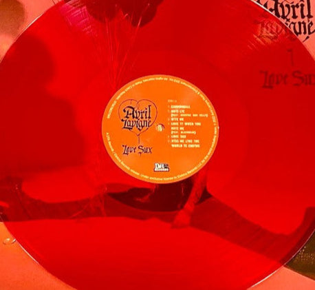 Avril Lavigne - Love Sux - Limited Transparent Red Vinyl