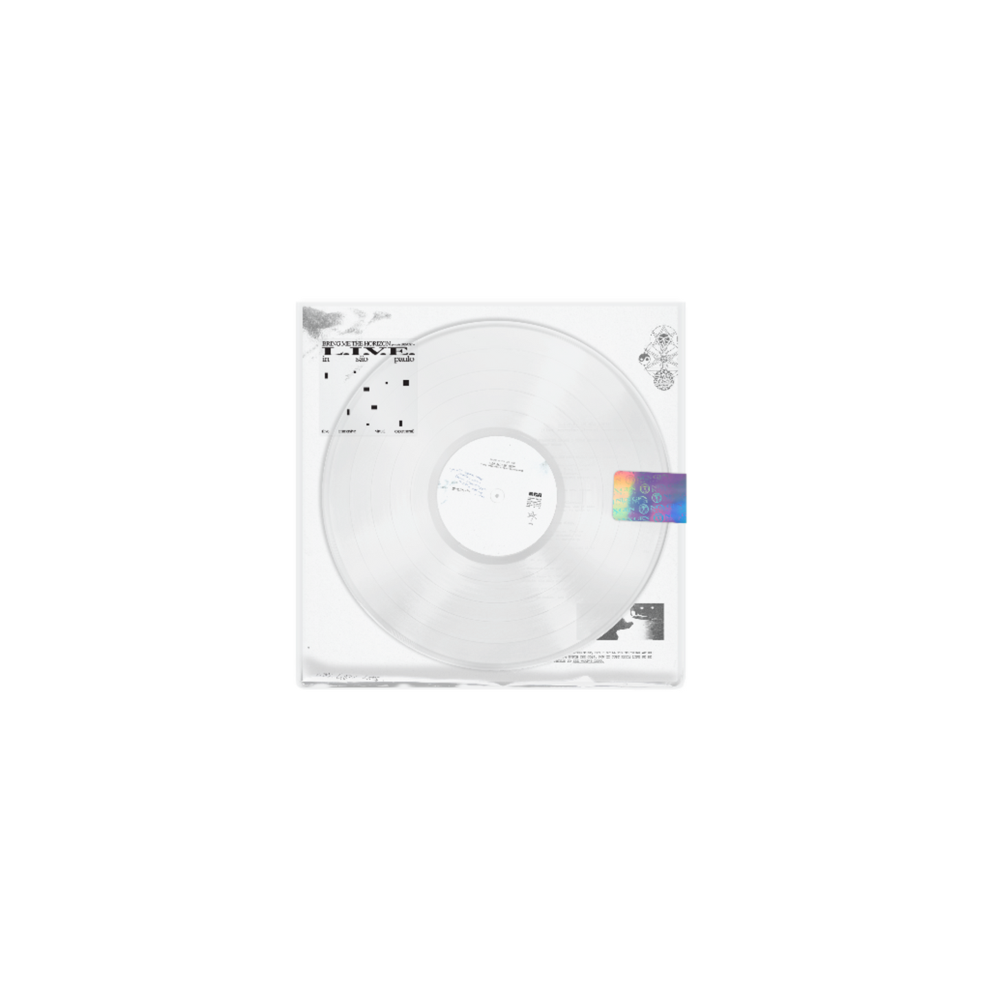 Bring Me the Horizon - L.I.V.E. in São Paulo - 2LP Crystal Clear Vinyl