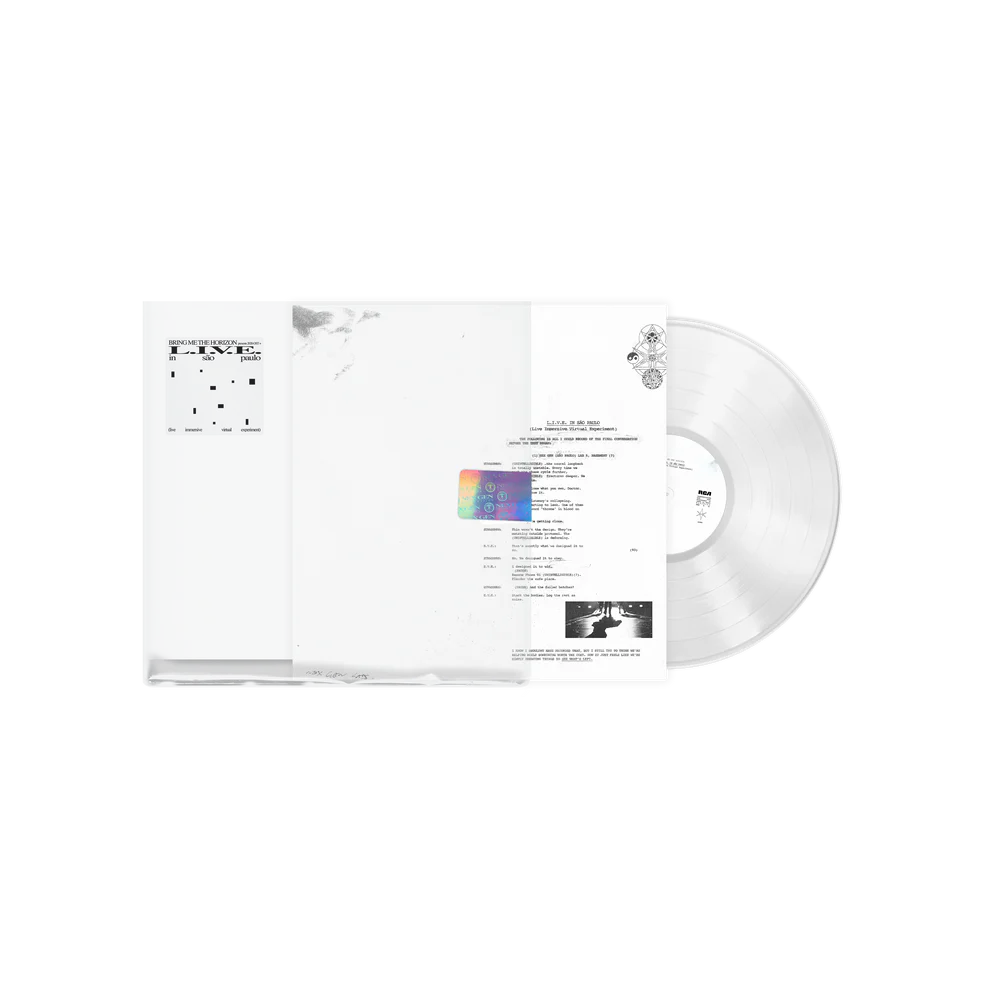 Bring Me the Horizon - L.I.V.E. in São Paulo - 2LP Crystal Clear Vinyl