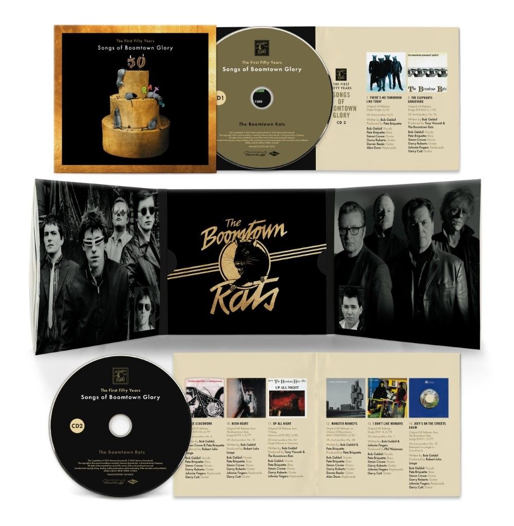 The Boomtown Rats - The First 50 Years: Songs Of Boomtown Glory - 2CD