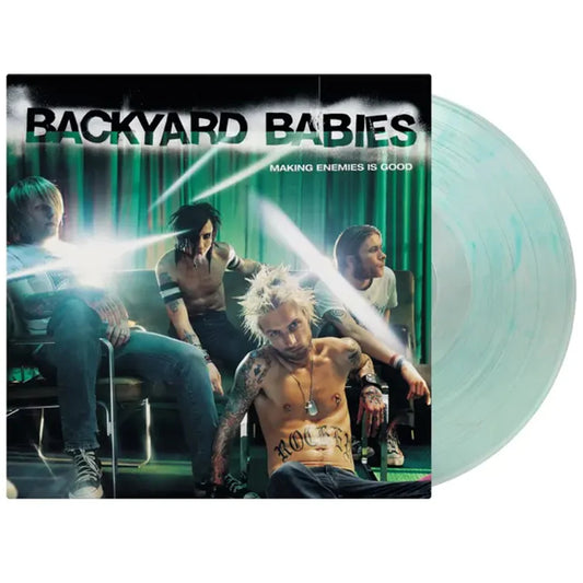 Backyard Babies - Making Enemies Is Good - Limited, Numbered Green Marbled Vinyl