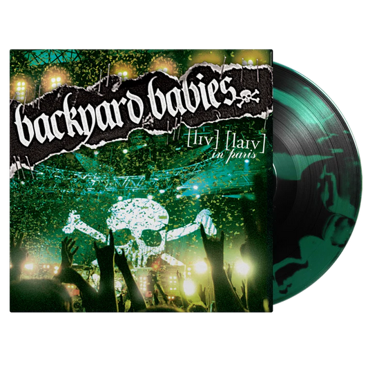 Backyard Babies - Live In Paris - Limited Numbered Black and Green Vinyl