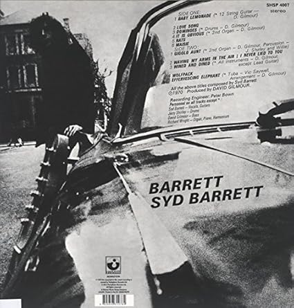 Syd Barrett - Barrett - 180g Vinyl