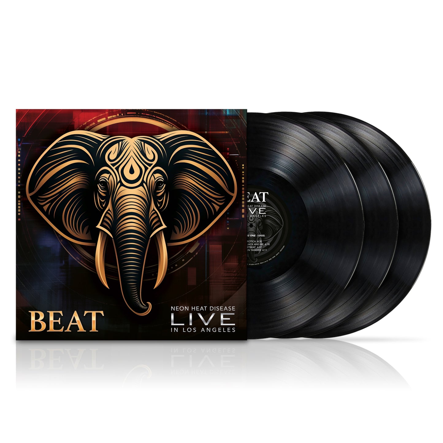BEAT - LIVE - Limited Edition Deluxe Triple-Gatefold 3LP Vinyl