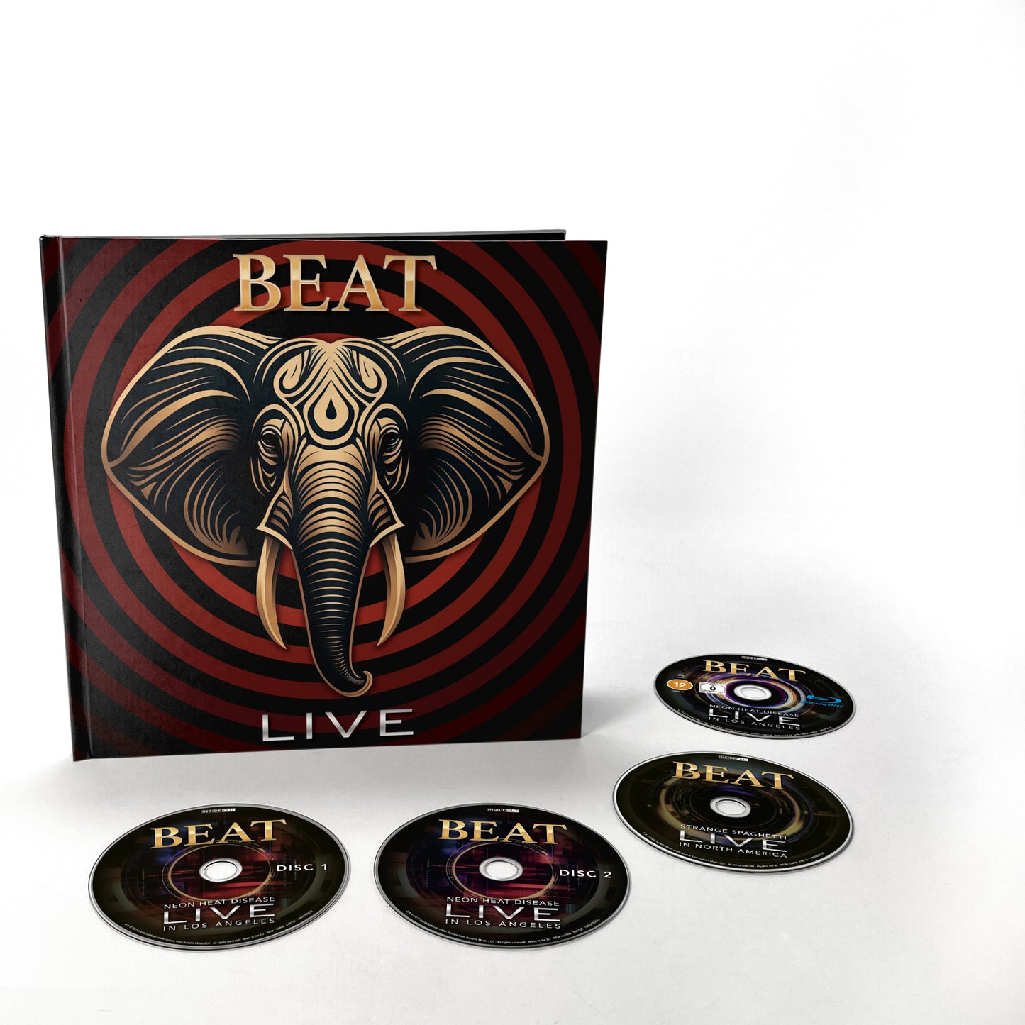 BEAT - LIVE - Deluxe 3CD +Blu-ray Artbook