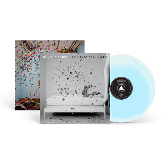 Black Marble - Life in Small Spaces - Baby Blue & White Vinyl