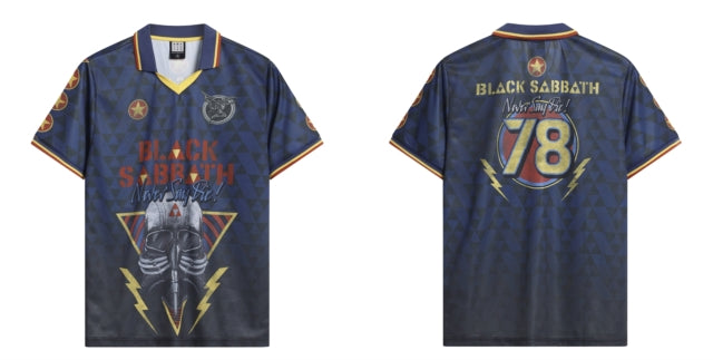Black Sabbath - Never Say Die Football Shirt (XL)
