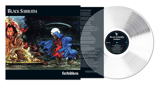 Black Sabbath - Forbidden (2024 Tony Iommi Remix) Limited Edition Ultra Clear Vinyl