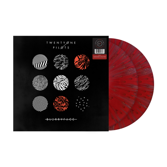 Twenty One Pilots - Blurryface - 2LP Burgundy Splatter Vinyl