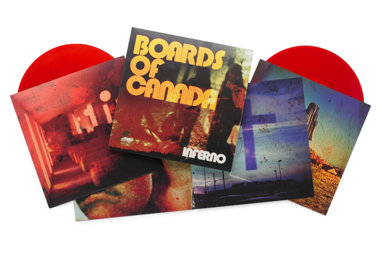 Boards Of Canada - Inferno - Limited Deluxe Translucent Red Vinyl
