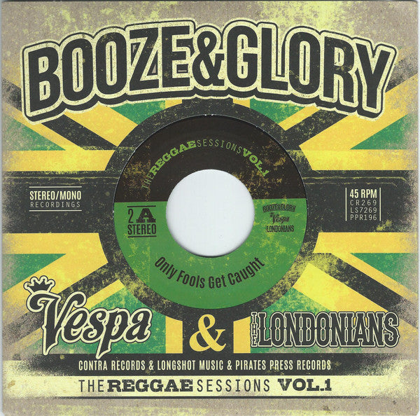 Booze & Glory / Vespa & The Londonians ‎– The Reggae Sessions Vol. 1: 3x7" Vinyl