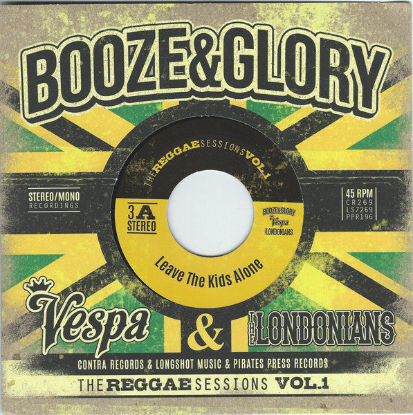 Booze & Glory / Vespa & The Londonians ‎– The Reggae Sessions Vol. 1: 3x7" Vinyl