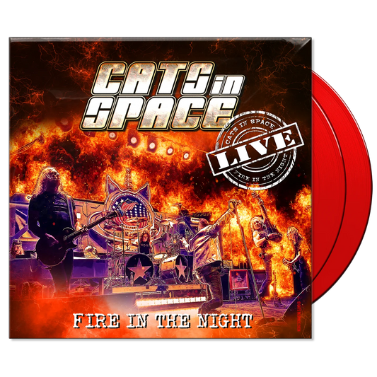 Cats In Space - Fire In The Sky-Live: Limited 2LP Fire Red Vinyl