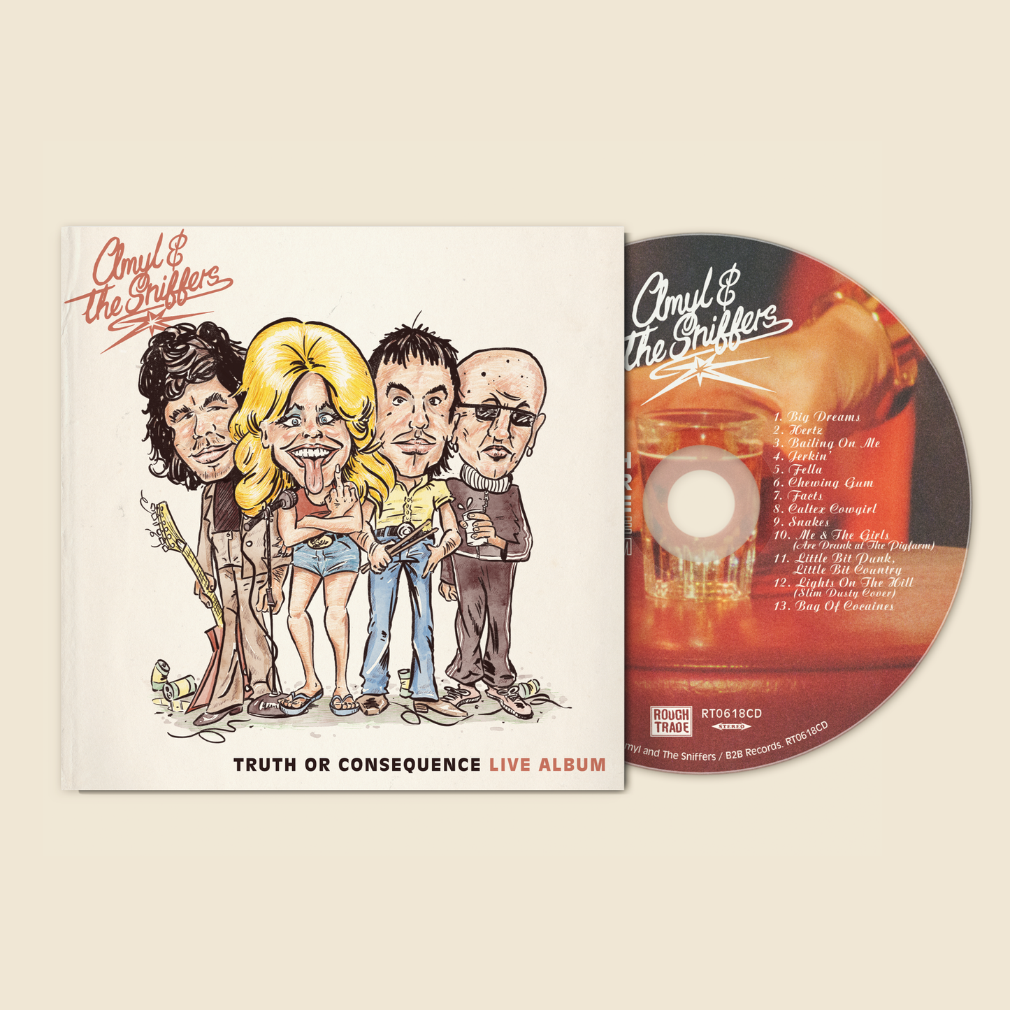 Amyl and the Sniffers - Truth or Consequence (Live from El Coyote) - CD