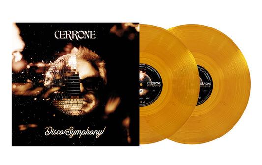 Cerrone - Disco Symphony - 2LP Crystal Clear Amber Vinyl