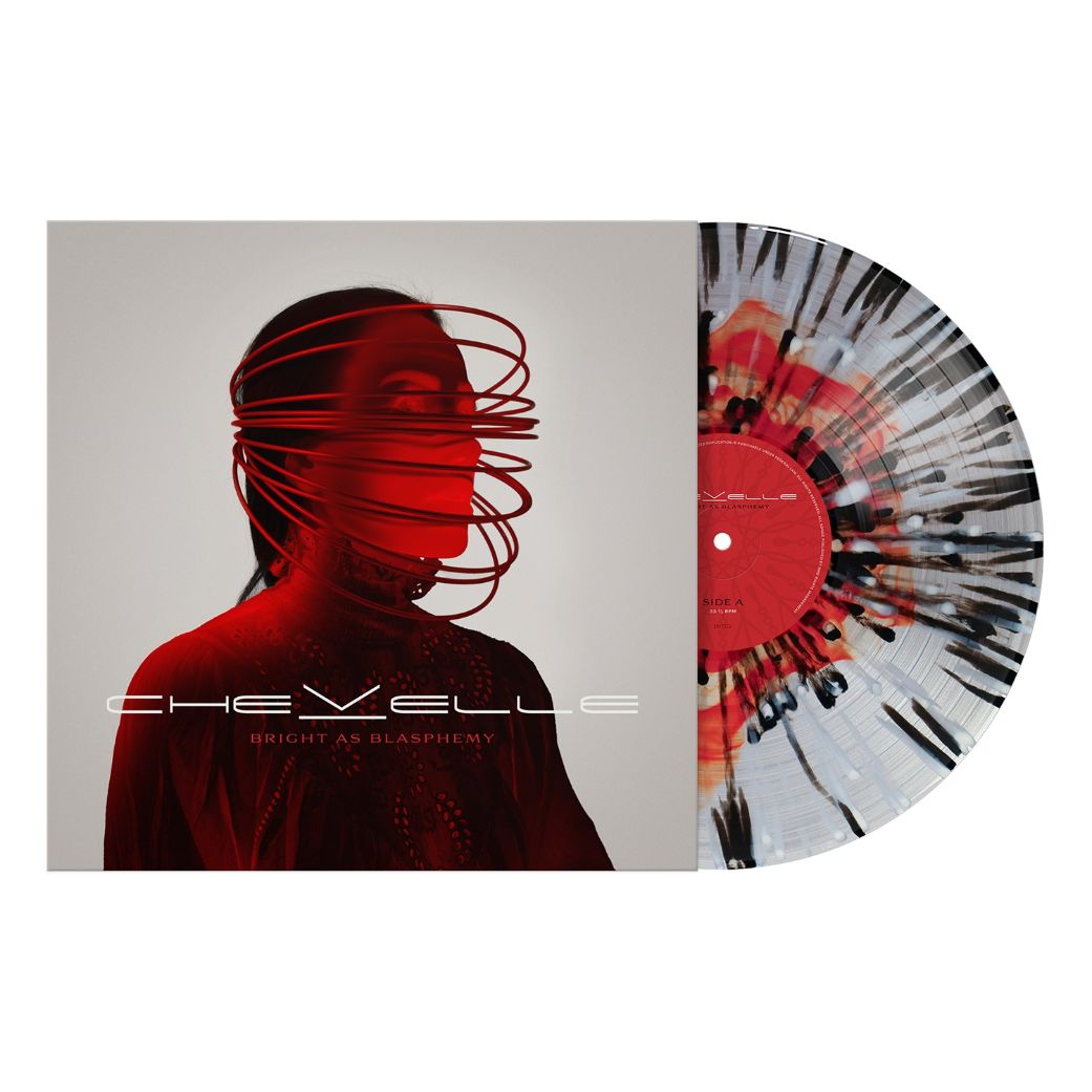 Chevelle - Bright As Blasphemy - Ruby / Clear Colour Vinyl with White & Black Splatter