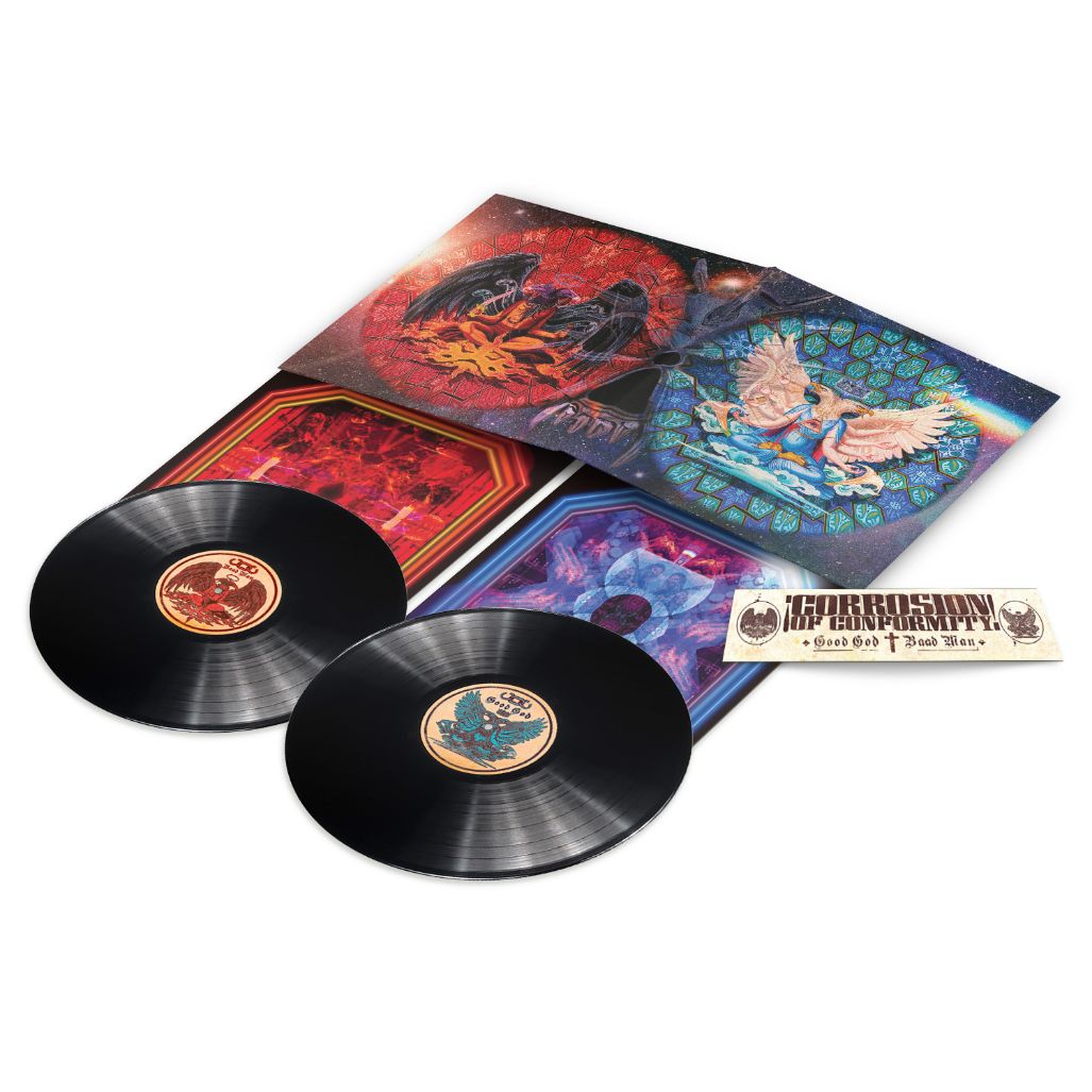 Corrosion Of Conformity - Good God / Baad Man - 2LP Black Vinyl with OBI Strip