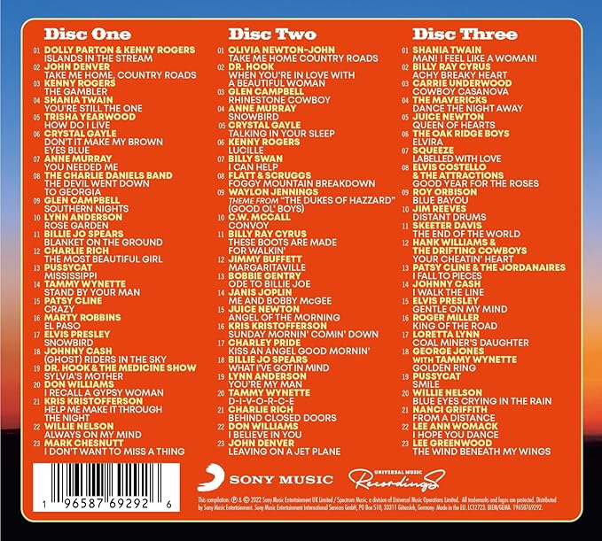 Various - The Hits Album: The Country Album - 3CD