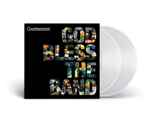 Courteeners - God Bless The Band - 2LP Crystal Clear Vinyl