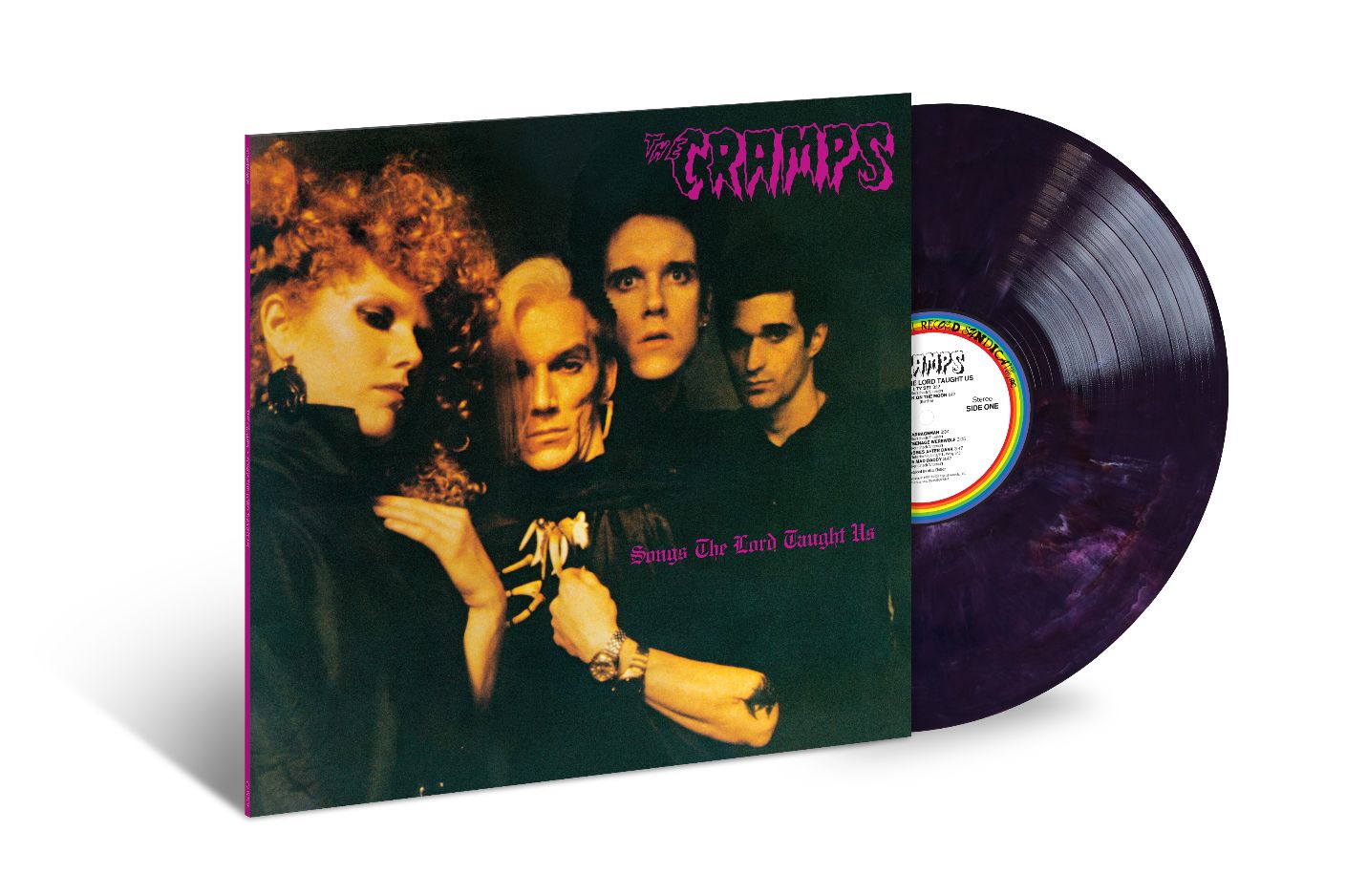 The Cramps - Songs The Lord Taught Us - Black and Purple Marble Vinyl
