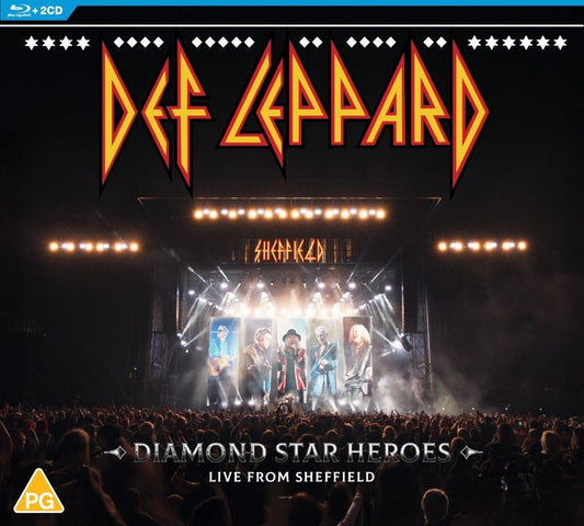 Def Leppard - Diamond Star Heroes Live From Sheffield - 2CD+ Blu-Ray