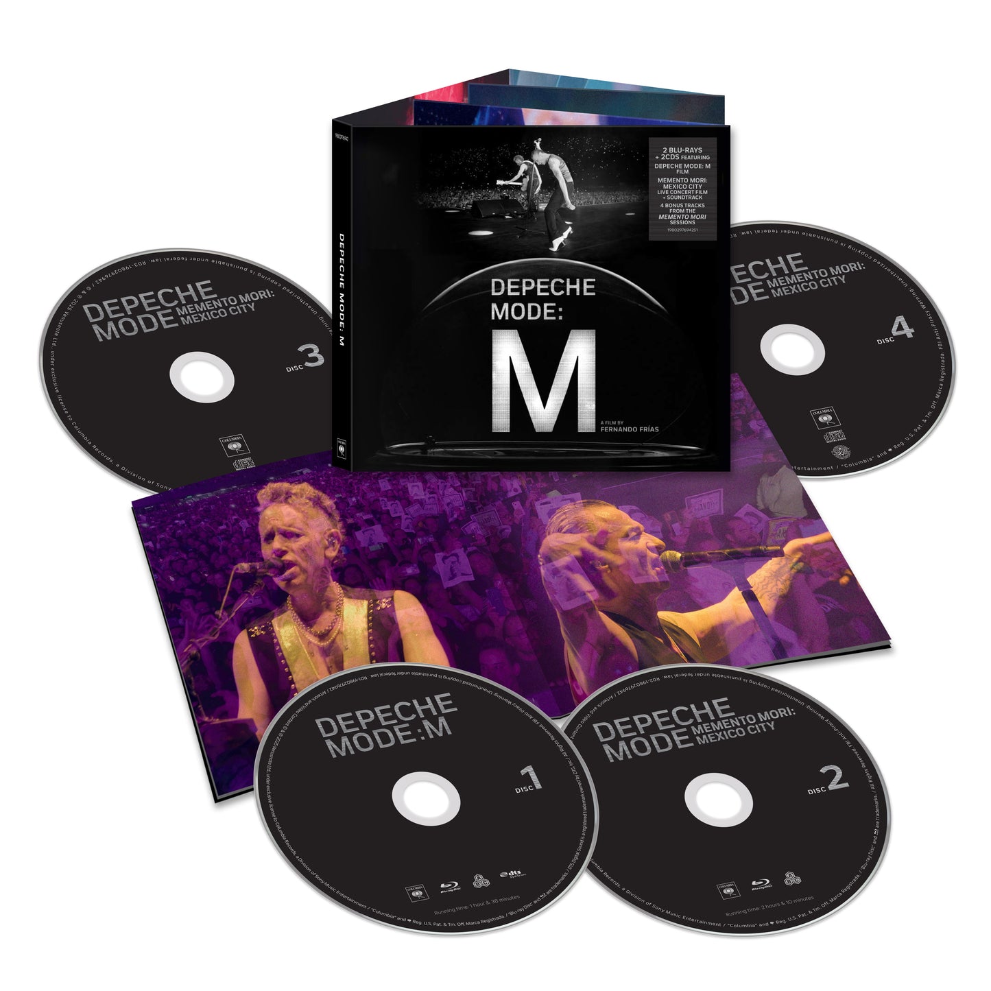 Depeche Mode - Memento Mori: Mexico City - 2CD+2 Blu-ray