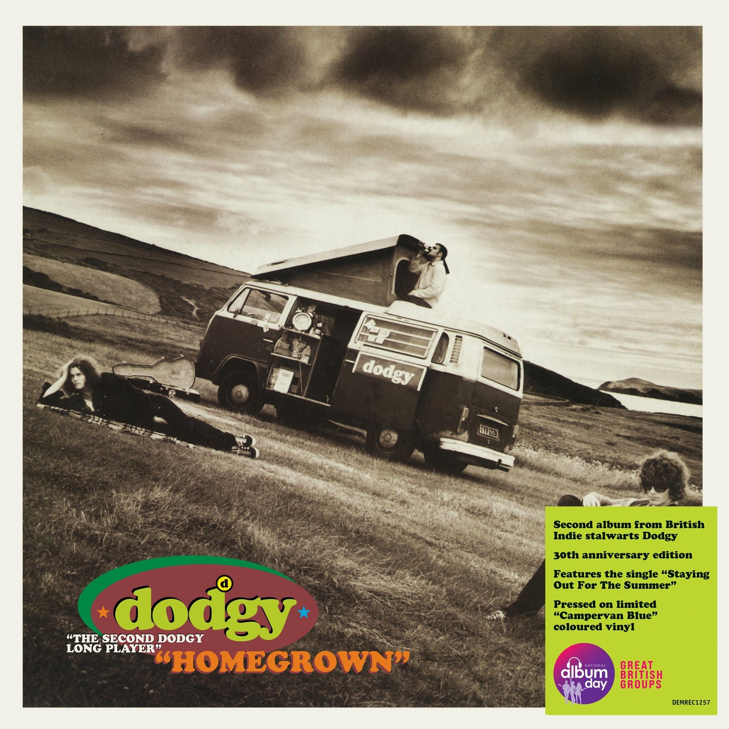 Dodgy - Homegrown (30th Anniversary) - Campervan Blue Vinyl