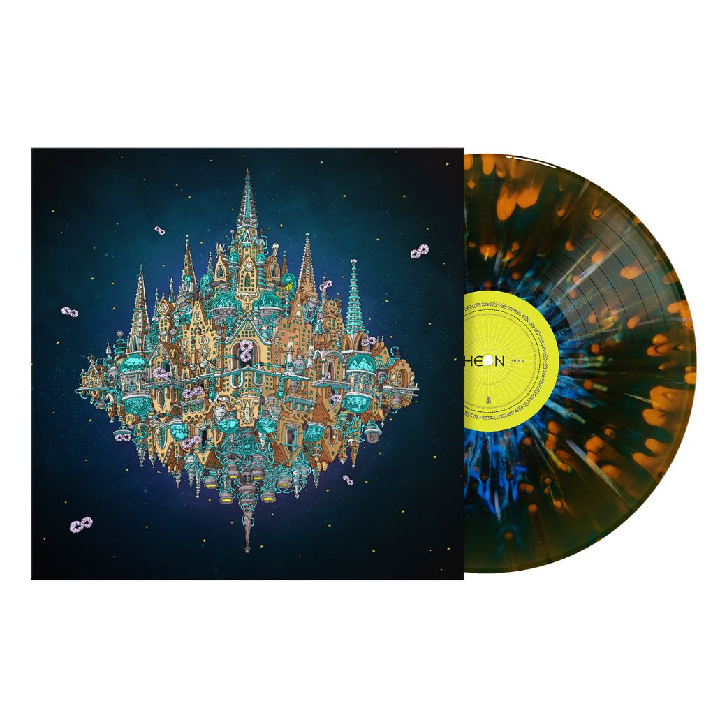 Dance Gavin Dance - Pantheon - Cobalt/Orange Crush w/White/Cobalt Splatter 2LP