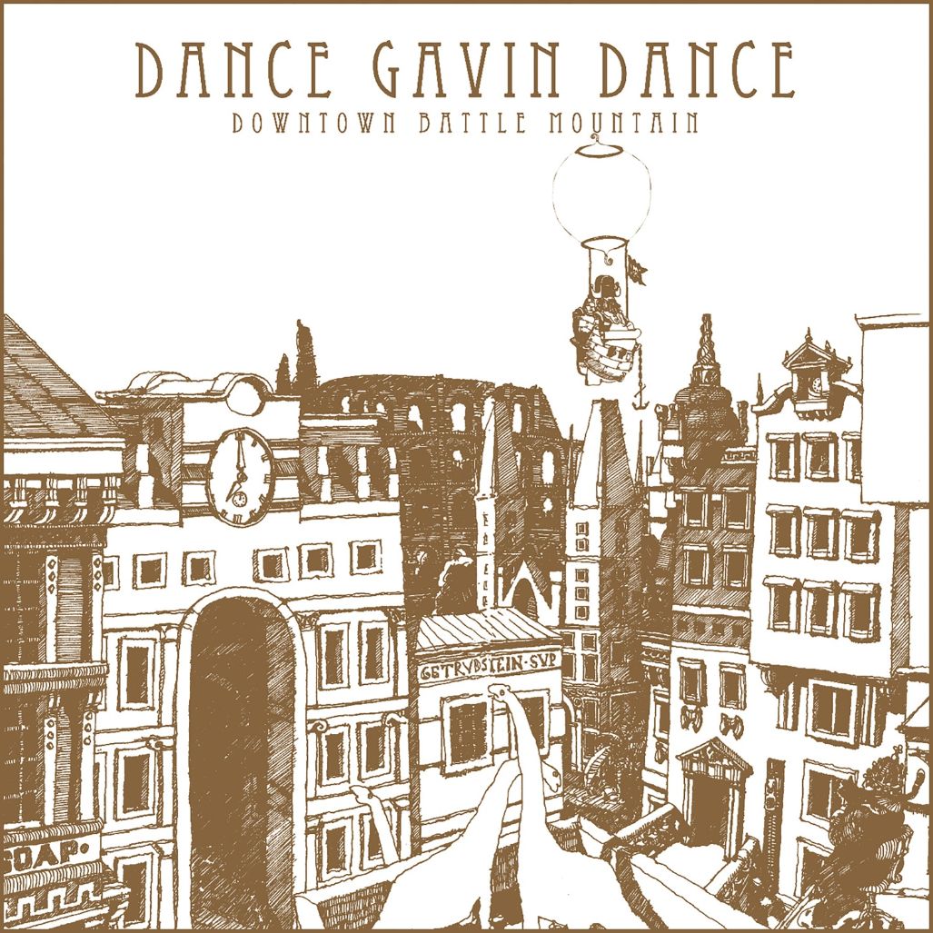 Dance Gavin Dance - Downtown Battle Mountain - Eco Black Vinyl