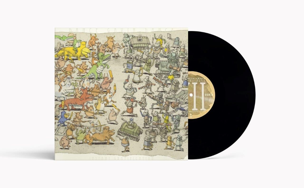 Dance Gavin Dance - Instant Gratification - Eco Black Vinyl