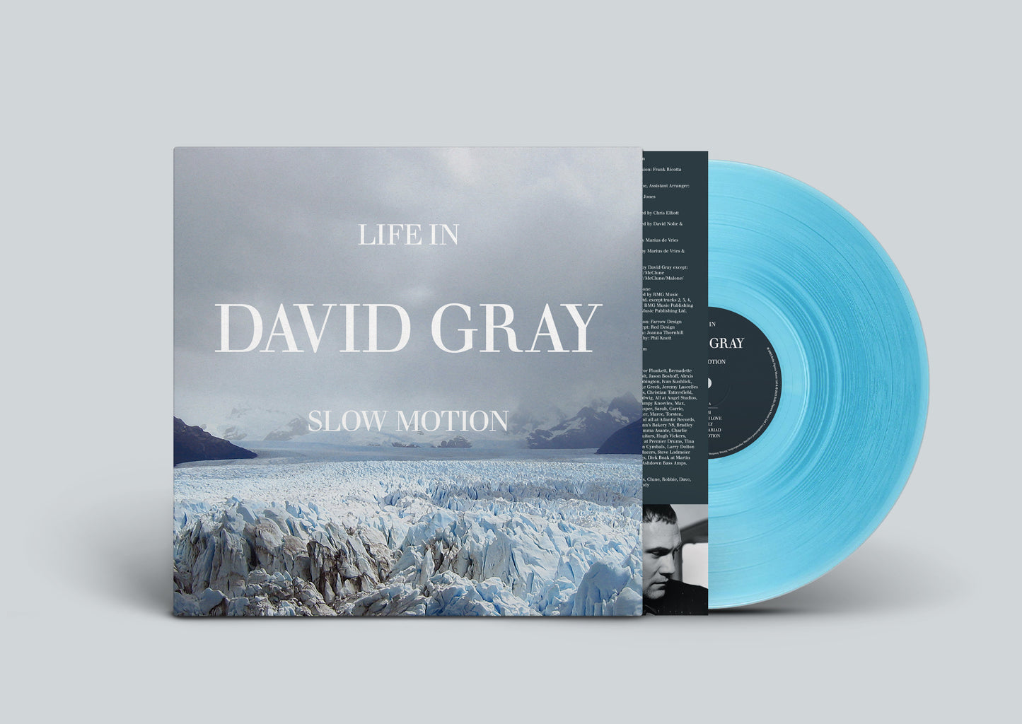 David Gray - Life in Slow Motion (20th Anniversary Edition) - Glacial Blue vinyl