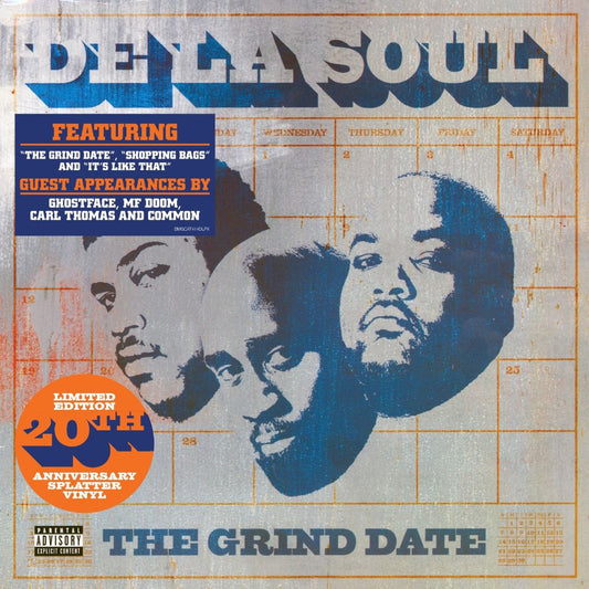 De La Soul - The Grind Date (20th Anniversary Edition) 2LP Splatter Vinyl
