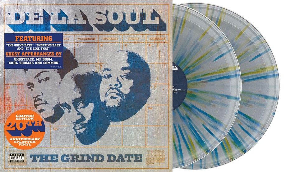 De La Soul - The Grind Date (20th Anniversary Edition) 2LP Splatter Vinyl