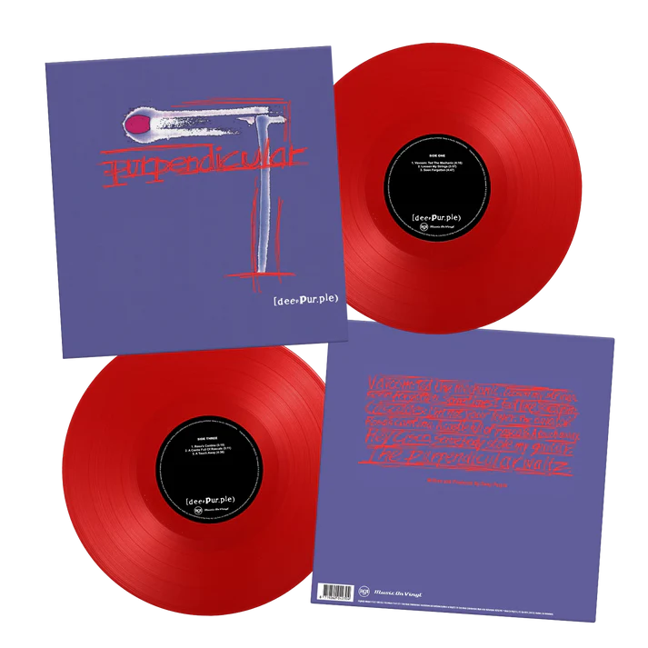 Deep Purple - Purpendicular (30th Anniversary) - 2LP Limited Numbered, 180g Red Vinyl