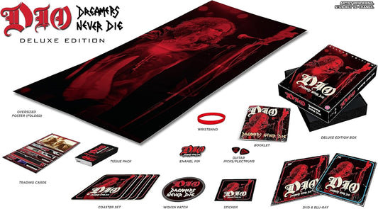 Dio - Dreamers Never Die - Deluxe Blu-ray + DVD Box, Set