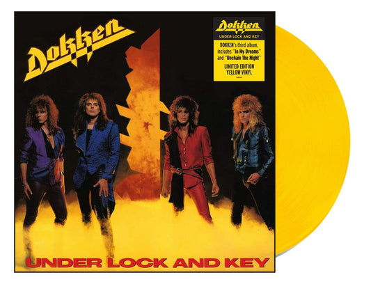 Dokken - Under Lock And Key - Limited Yellow Vinyl
