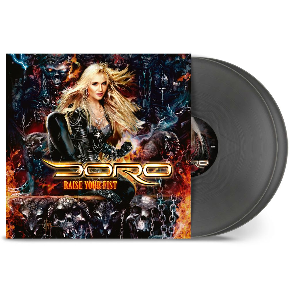 DORO - Raise Your Fist: 2LP Silver Vinyl