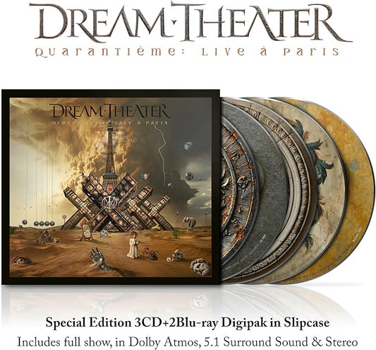 Dream Theater - Quarantième: Live à Paris- Special Edition 3CD+2Blu-ray
