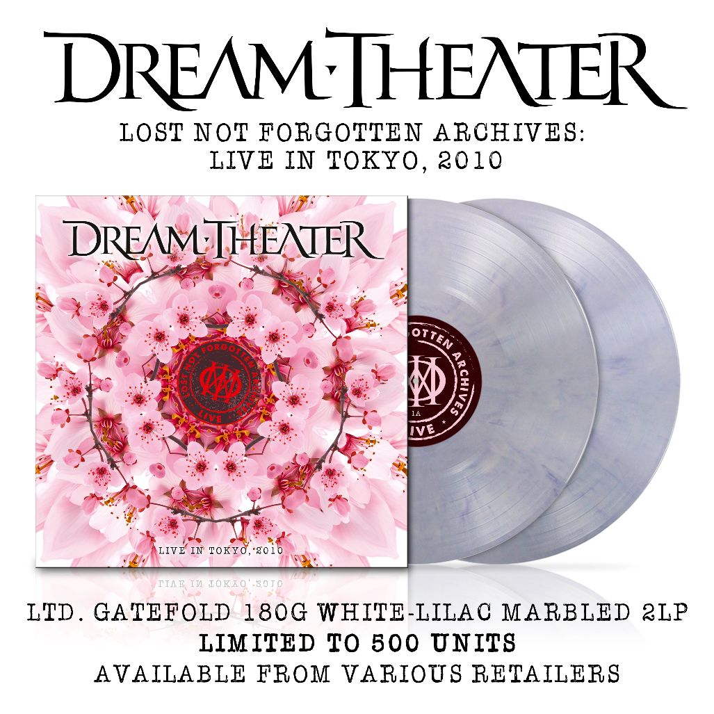 Dream Theater - Lost Not Forgotten Archives: Live in Tokyo - 2LP White-Lilac Marble Vinyl