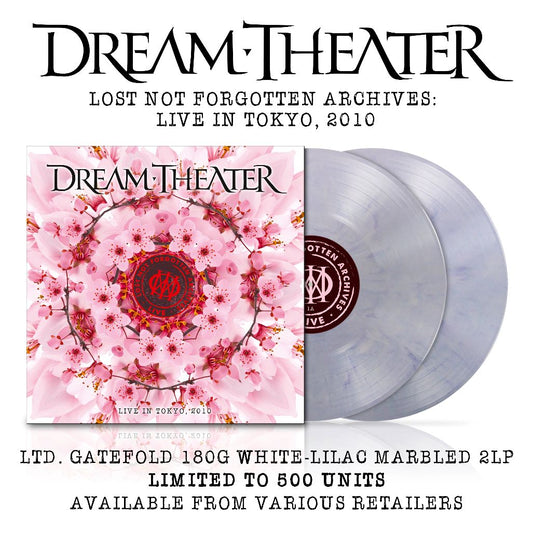 Dream Theater - Lost Not Forgotten Archives: Live in Tokyo - 2LP White-Lilac Marble Vinyl