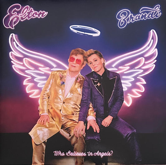 Elton John & Brandi Carlile - Who Believes In Angels? Limited Edition Purple Marble Vinyl