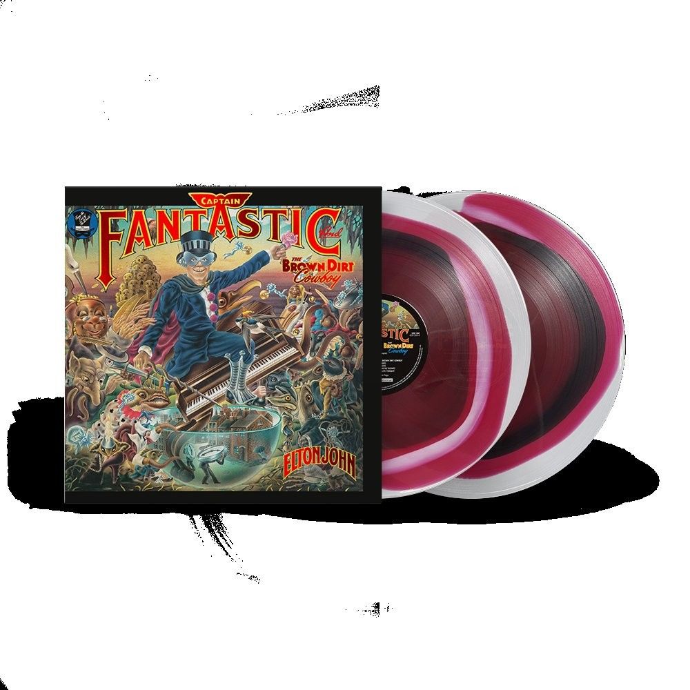 Elton John - Captain Fantastic and the Brown Dirt Cowboy (50th Anniversary Edition) 2LP Coloured Vinyl
