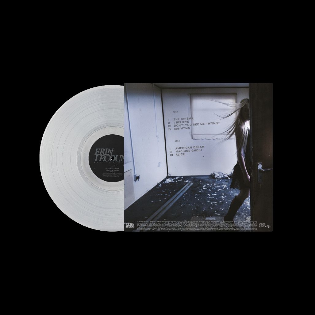 Erin LeCount - PAREIDOLIA - Limited edition transparent glitter vinyl